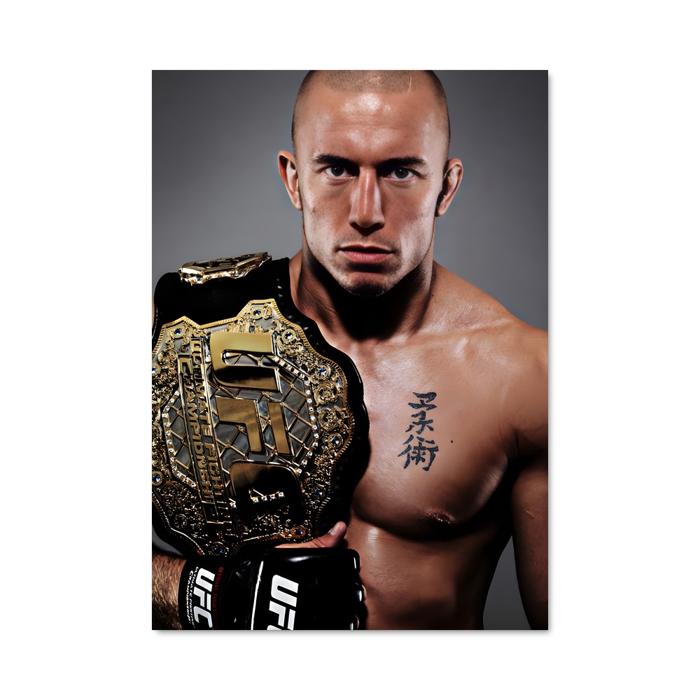 Poster Georges St-pierre
